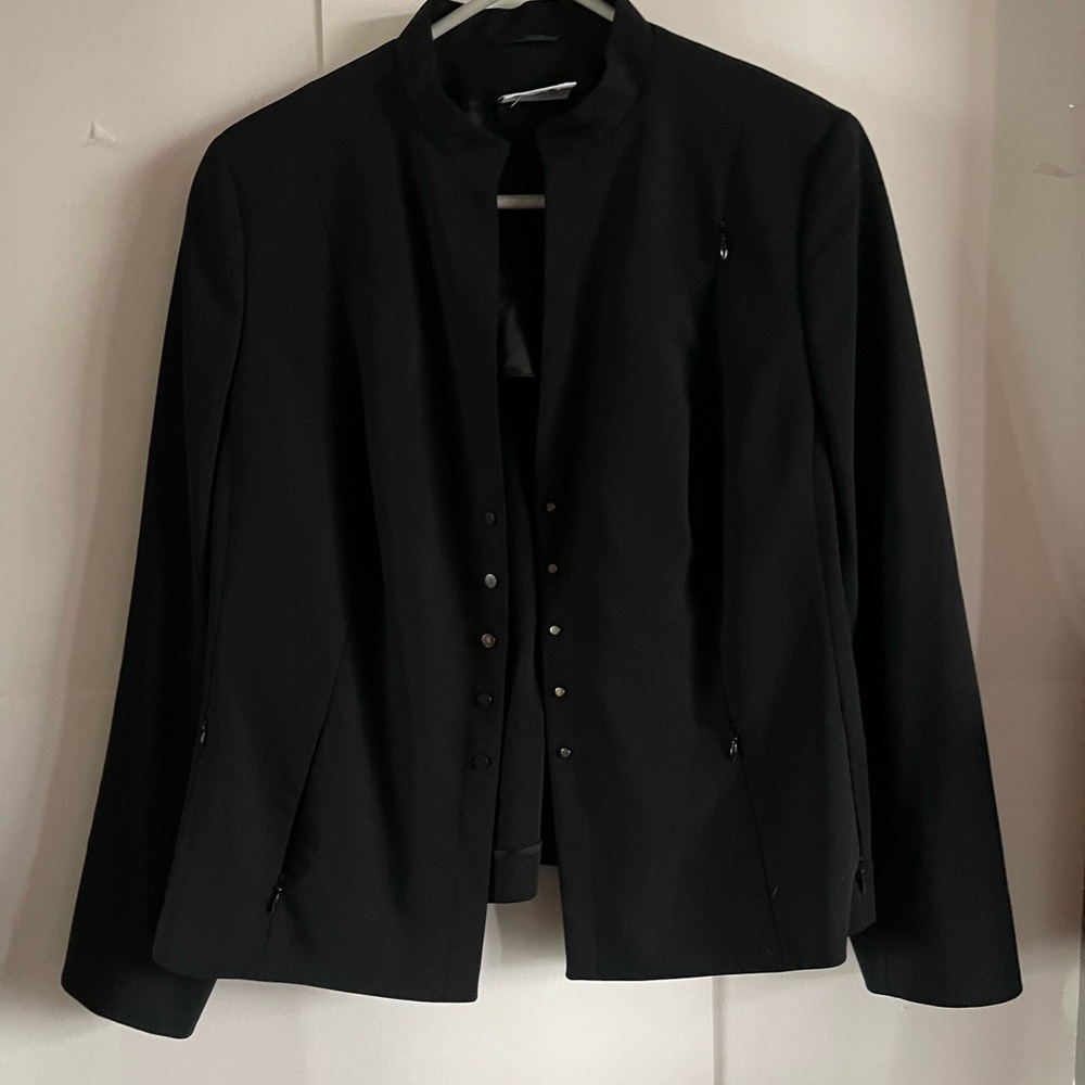 Akris Punto Black Women's Blazer size 46
